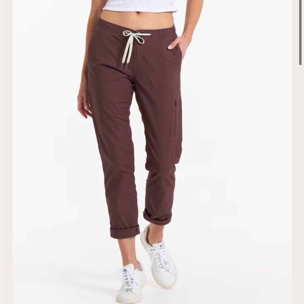 Vuori Women’s Ripstop Pant in Chestnut, Size L